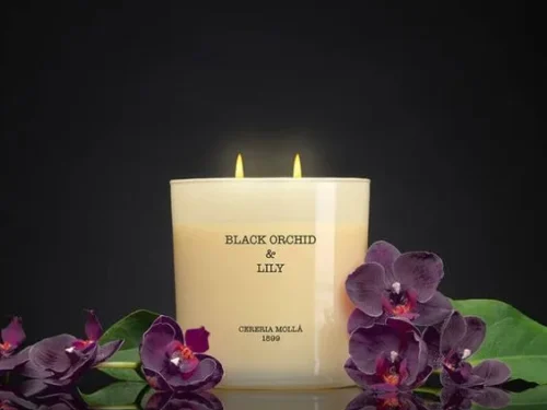 Alternative view of Cereria Molla Свещ Black Orchid & Lily